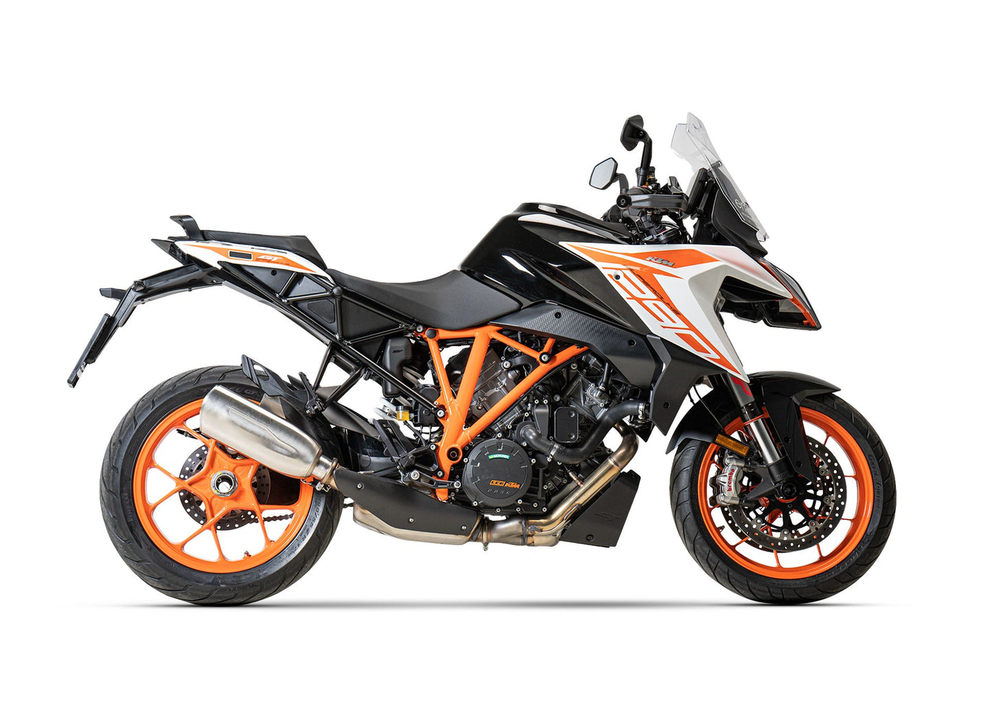 NXT Slip On Exhaust for KTM 1290 Super Duke GT — Silencer Matt (#2)