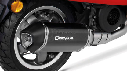 VESPA Primavera/Sprint 125 3V Sportexhaust System (Euro 4) 65mm — Headers + Sport Silencer Black (#1)