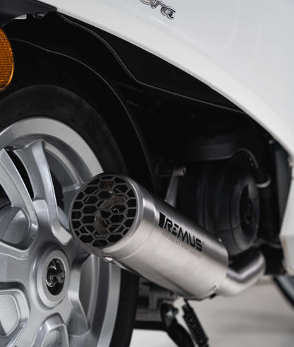 MESH Slip On Exhaust for Vespa Primavera 50