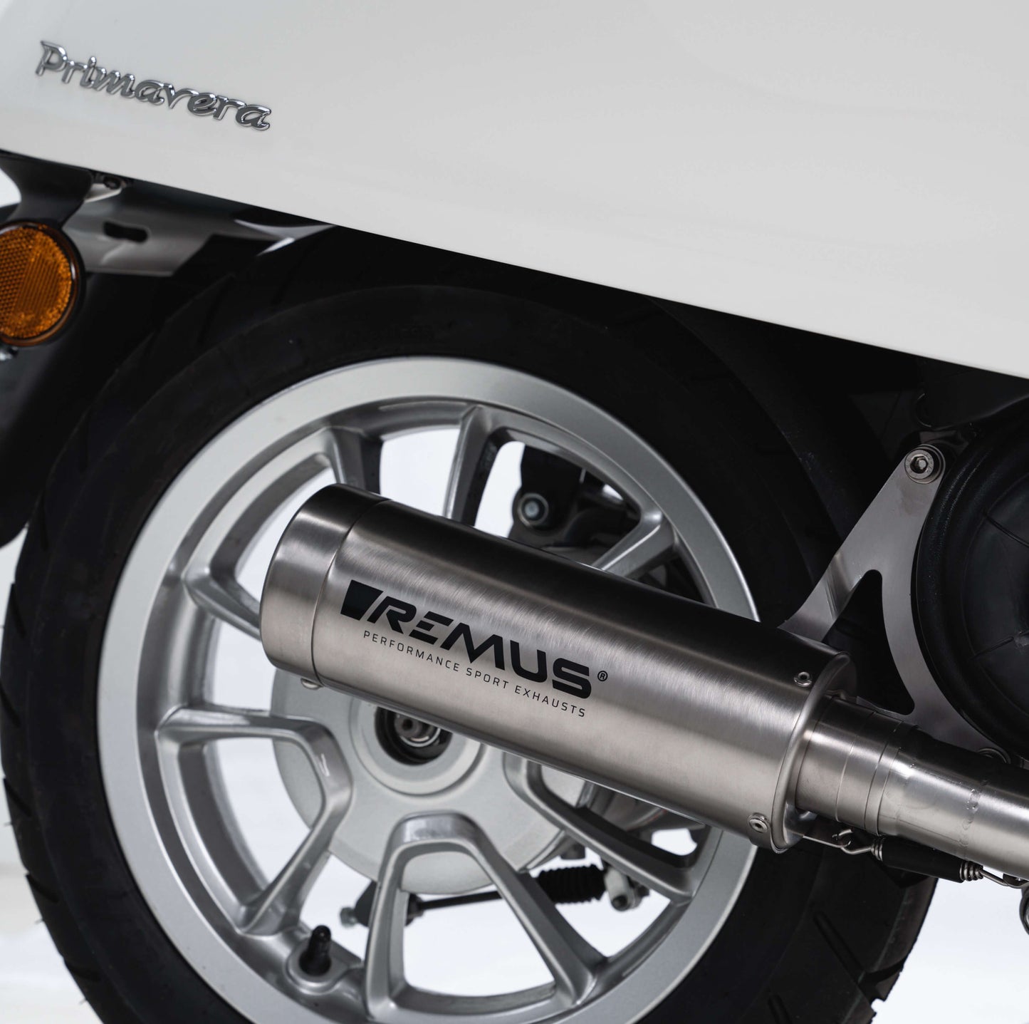 MESH Slip On Exhaust for Vespa Primavera 50