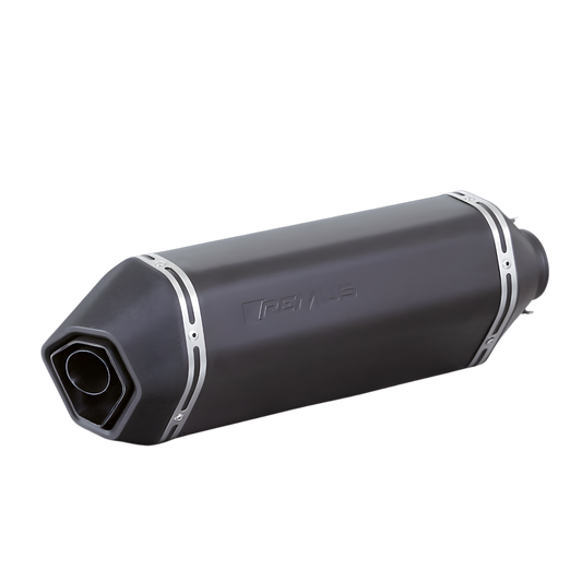 Sport Exhaust for Vespa GTS 300 ie Super & GTV 300 Sei Giorni — Racing + Sport Silencer Black (#2)