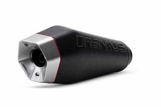 RS 2.0 Exhaust for Vespa GTS 300 HPE — Headers Black + Racing Sport Silencer (#9)