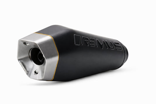 RS 2.0 Exhaust for Vespa GTS 300 HPE — Headers Black + Sport Silencer (#11)
