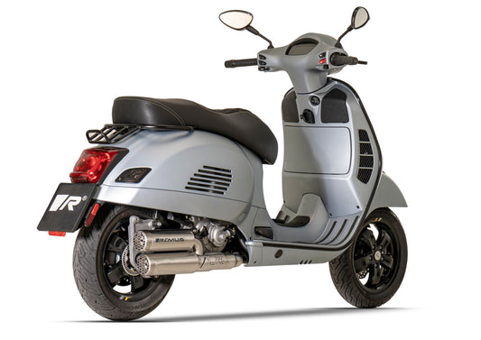 Vespa GTS 300 HPE (Euro 5) Double Mesh Bundle — Headers + Racing (#2)