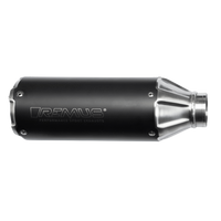 BoostR Exhaust for TRIUMPH Scrambler 400 /X — Racing Black