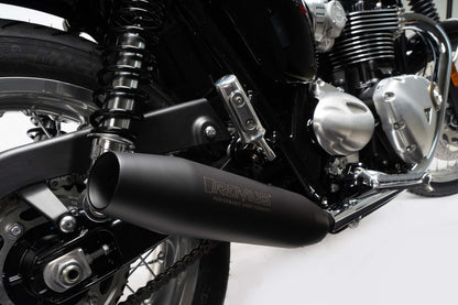 Slip On Tapered Muffler, Triumph Bonneville T100 & T120