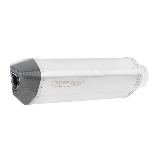 BLACK HAWK Slip on Exhaust for YAMAHA Ténéré 700 — Silencer Matt