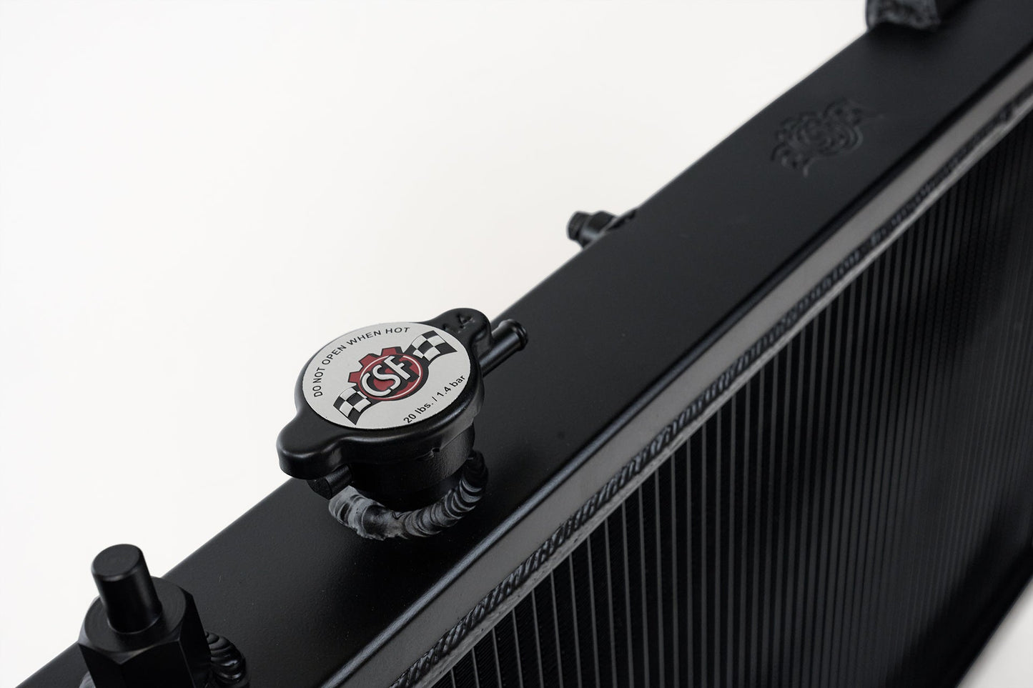 Honda Civic 92-00 / Acura Integra 94-01 K-Swap Radiator Black w/ Adjustable -16 or Slip-on