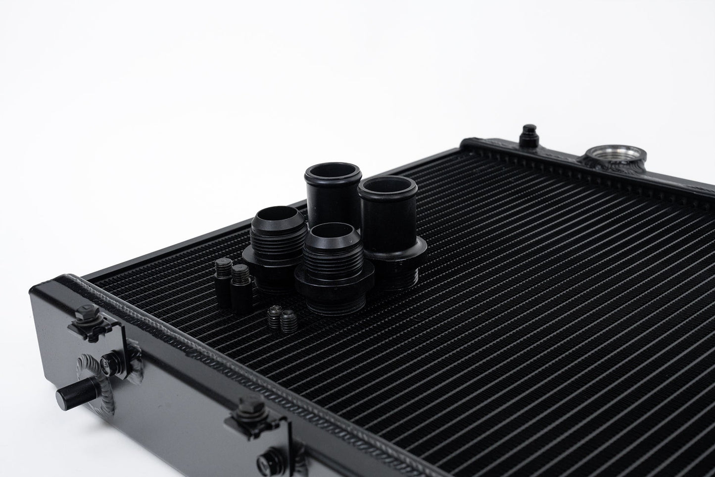 Honda Civic 92-00 / Acura Integra 94-01 K-Swap Radiator Black w/ Adjustable -16 or Slip-on