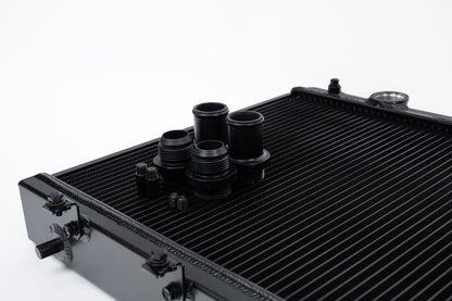 Honda Civic 92-00 / Acura Integra 94-01 K-Swap Radiator Black w/ Adjustable -16 or Slip-on