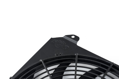 Honda Civic 92-00 Fan Shroud Black w/ 12" SPAL Fan