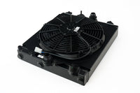 Mitsubitshi Evo 7/8/9 + Honda Civic 92-00 Universal Half Radiator Black w/ 12" SPAL Fan