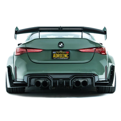 BMW G82 M4 AT-R3 Swan Neck Wing Flat