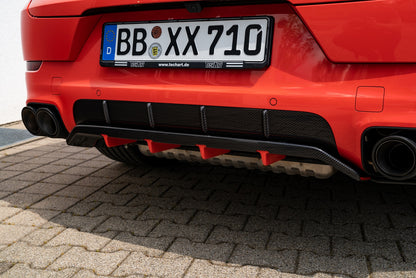 Porsche Cayenne E3 SportDesign from model year 2018 Diffuser Attachment
