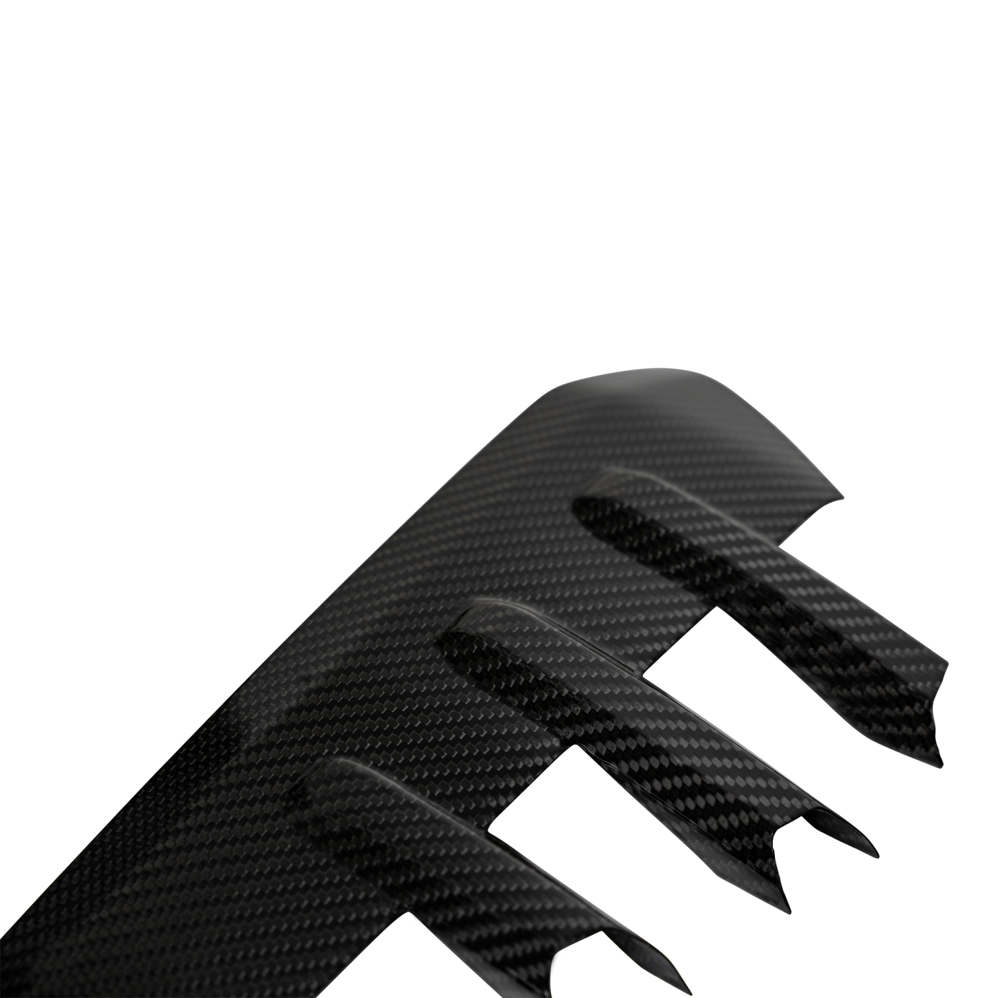 Audi RS3 8Y Hatchback / Saloon Front Bumper Intake Trims - Visual Carbon Fibre
