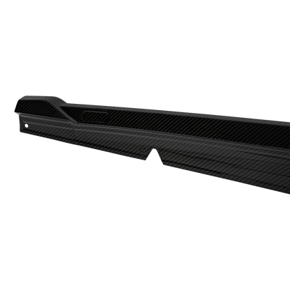 Audi RS3 8Y Hatchback / Saloon Lower Side Sills - Visual Carbon Fibre with URBAN Emblem