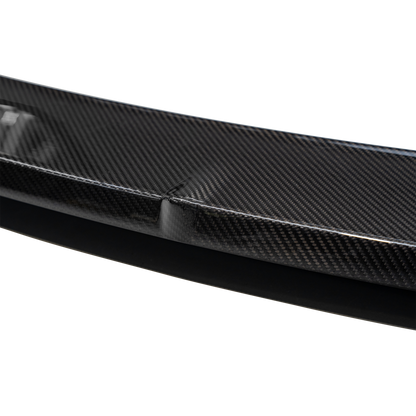 Audi RS3 8Y Saloon Rear Lip Spoiler - Visual Carbon Fibre