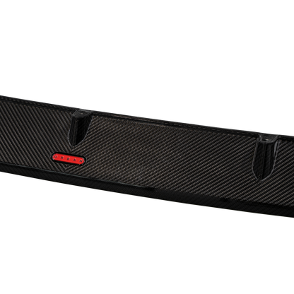 Audi RS4 B9 Front Splitter with URBAN Branding - Visual Carbon Fibre Lacquered