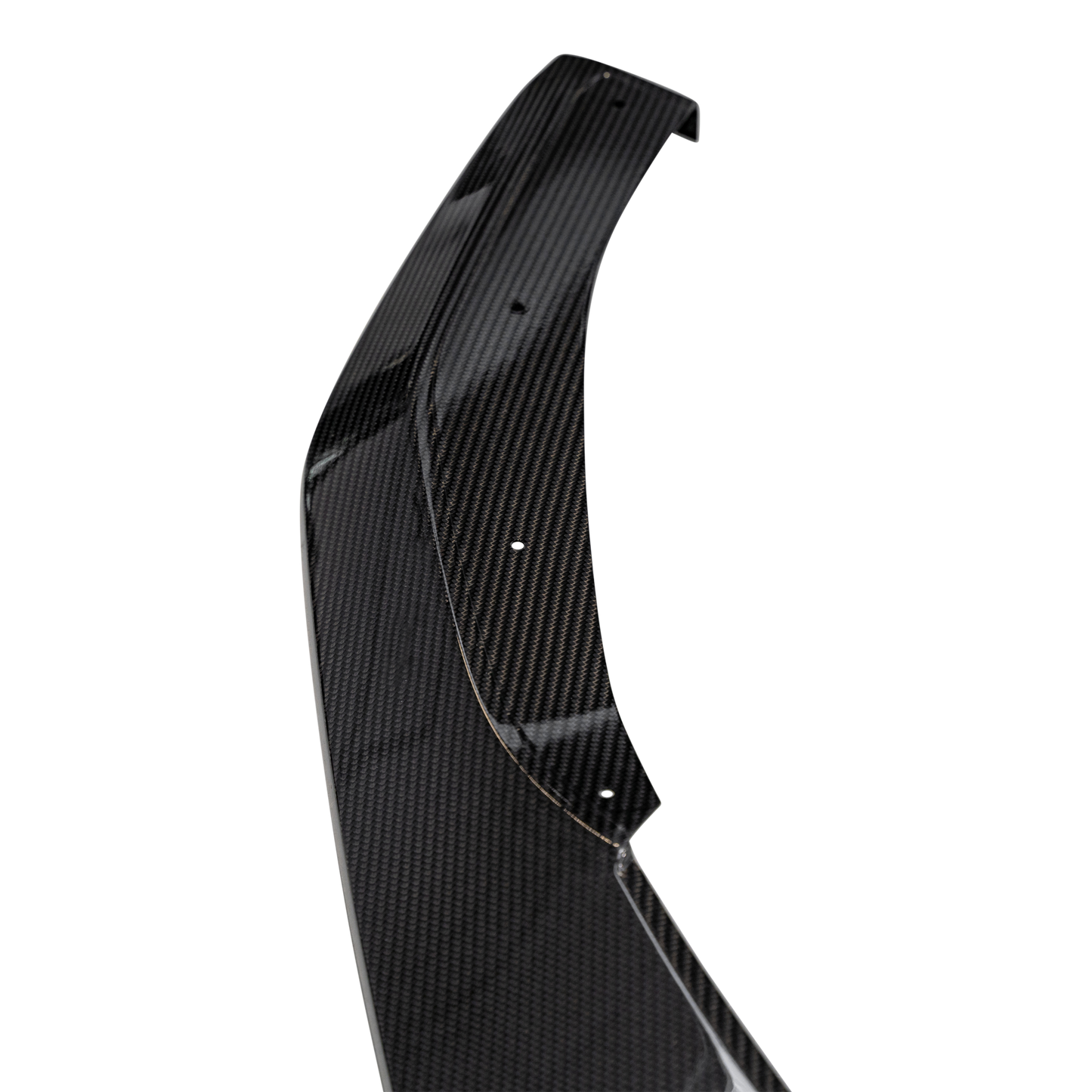 Audi RS4 B9 Front Splitter with URBAN Branding - Visual Carbon Fibre Lacquered