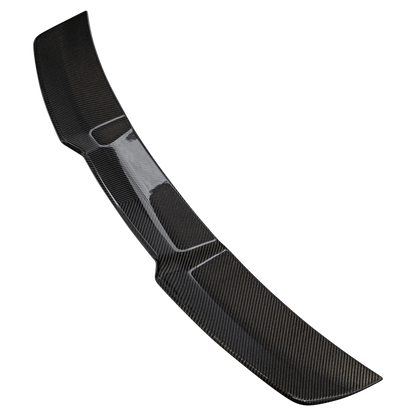 Audi RS4 B9 / B9.5 Upper Rear Lip Spoiler - Visual Carbon Fibre Lacquered