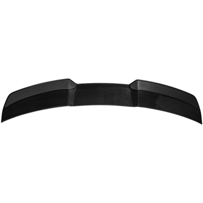 Audi C8 RS6 / RS7 Upper Rear Lip Spoiler - Visual Carbon Fibre