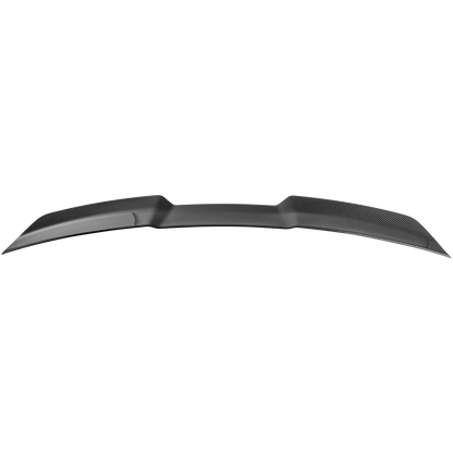 Audi C8 RS6 / RS7 Upper Rear Lip Spoiler - Visual Carbon Fibre