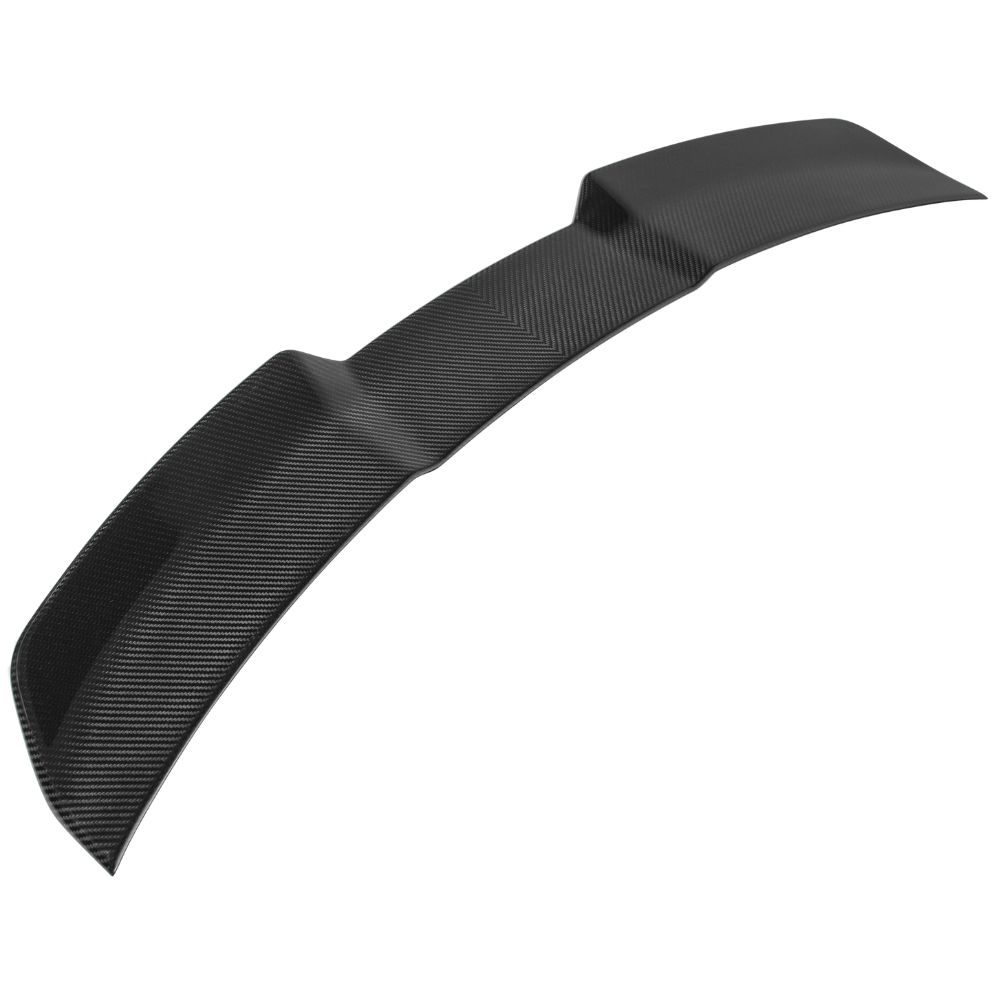 Audi C8 RS6 / RS7 Upper Rear Lip Spoiler - Visual Carbon Fibre