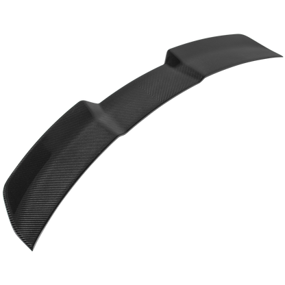 Audi C8 RS6 / RS7 Upper Rear Lip Spoiler - Visual Carbon Fibre