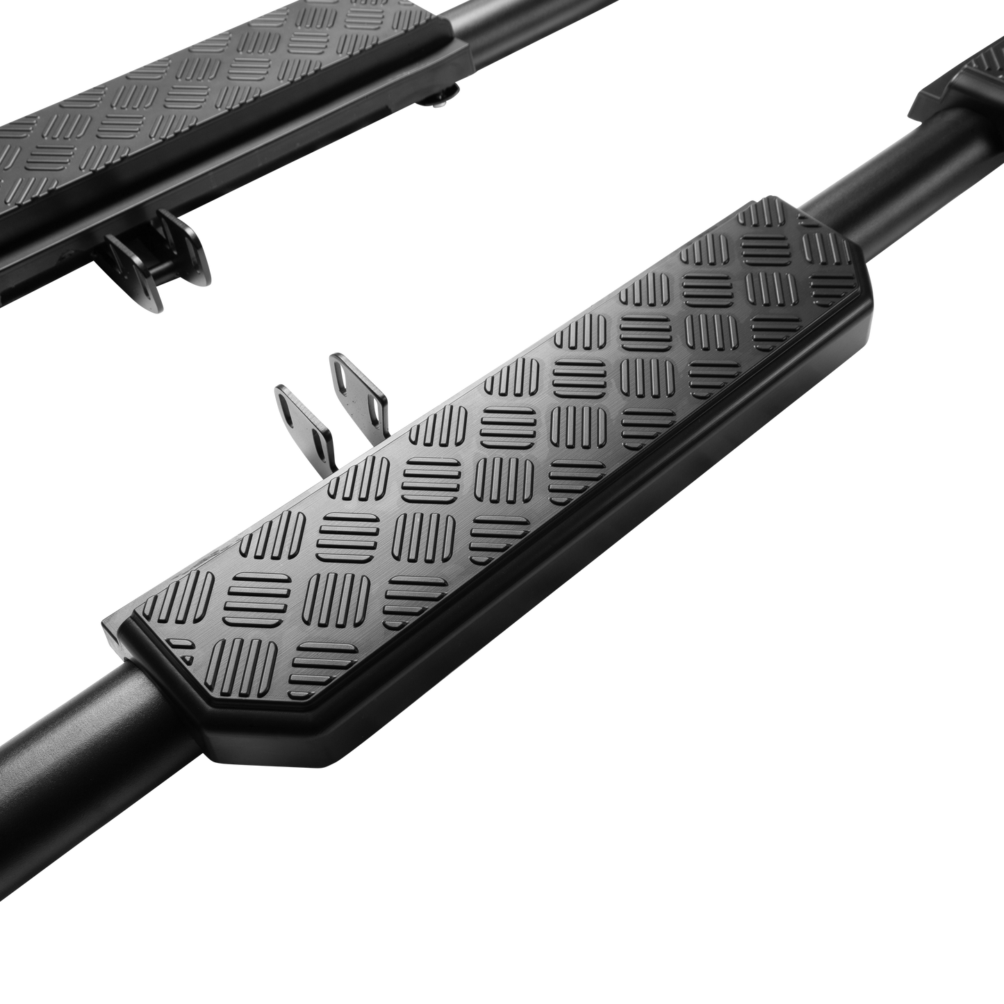 Land Rover Defender 110/130/OCTA URBAN Black Shadow Side Steps - Chequer Finish