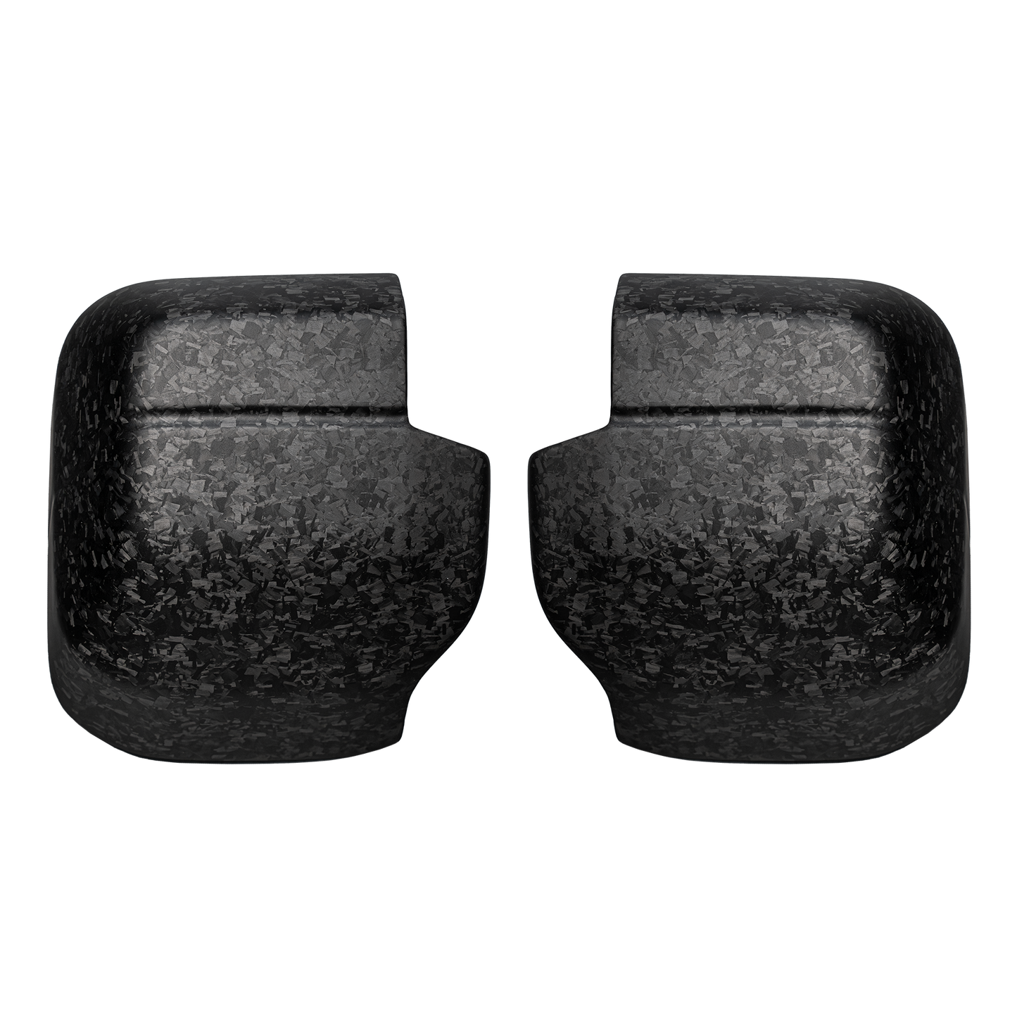 Defender OCTA Wing Mirrors - Visual Chopped Carbon Fibre (Pair)