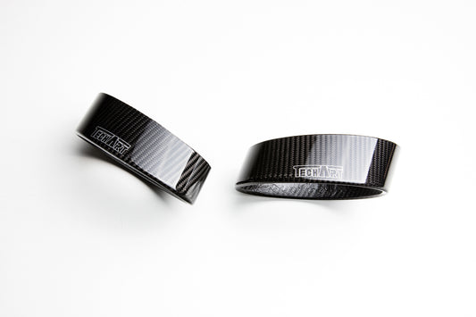 Porsche 992 Carrera / Turbo with Sports Exhaust System Carbon Fiber Exhaust Tip Kit