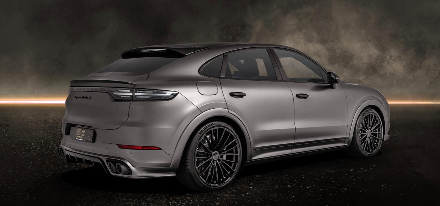 Porsche Cayenne E3 SportDesign from model year 2018 Diffuser Attachment