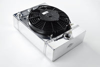Universal Drag/Tuck Radiator 10.5"x10"x3.6" w/ 9" SPAL Fan