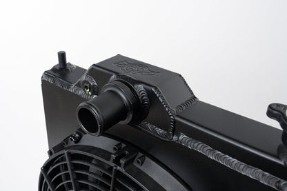 Mitsubishi Evo 4-9 Full Size Slim Radiator w/ 12" SPAL Fan