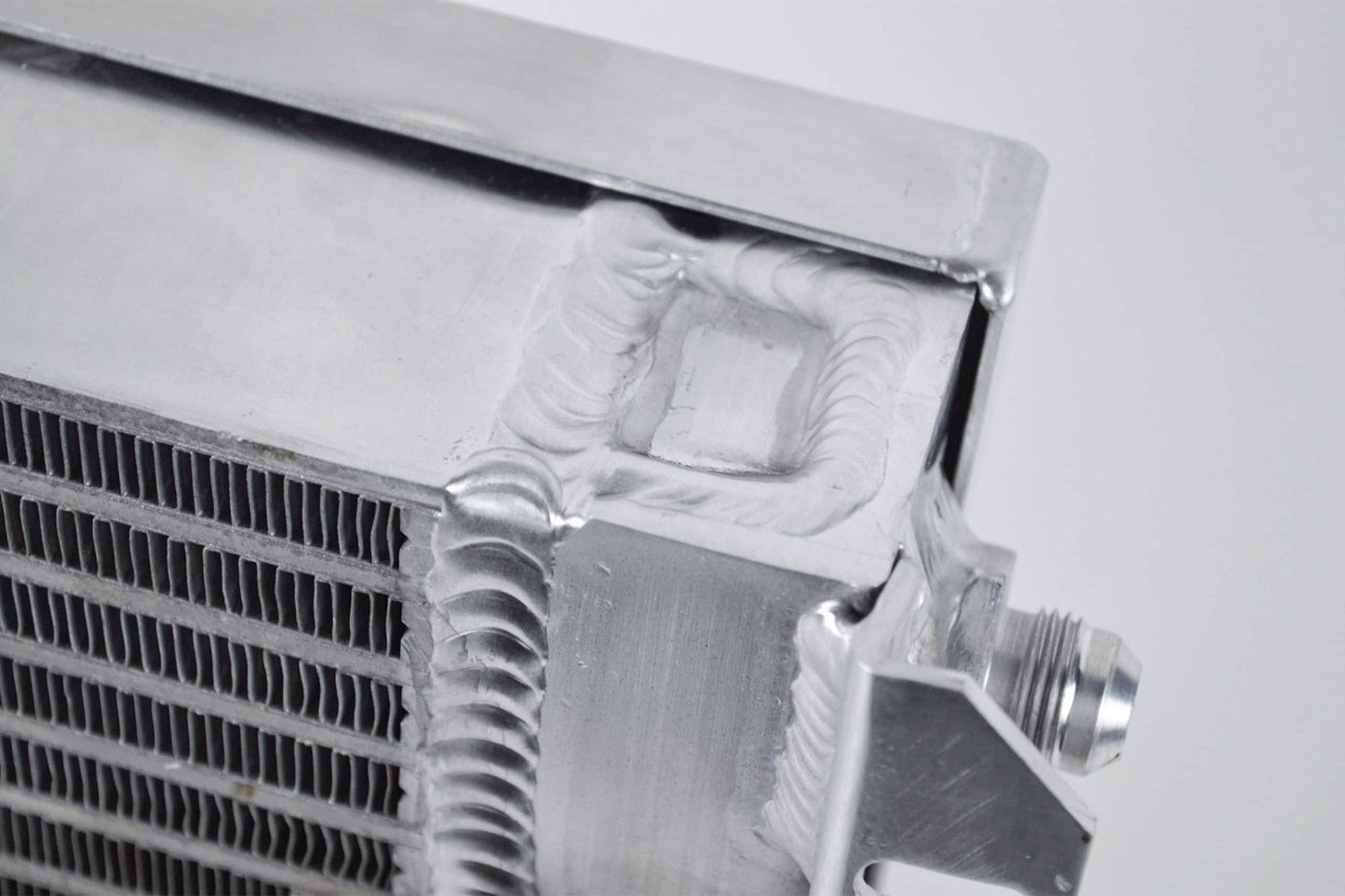 Universal Dual Fluid Oil Cooler 13.8"x10" Bar&Plate w/ 9" SPAL Fan
