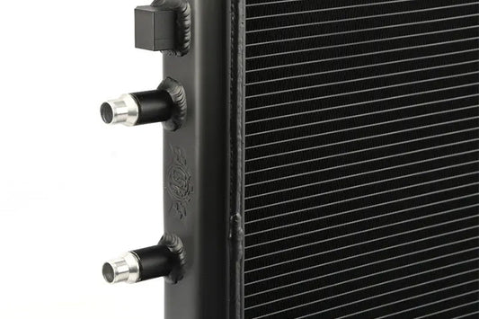 BMW F8X M3/M4/M2C Front Mount Heat Exchanger w/ Rock Guard Black