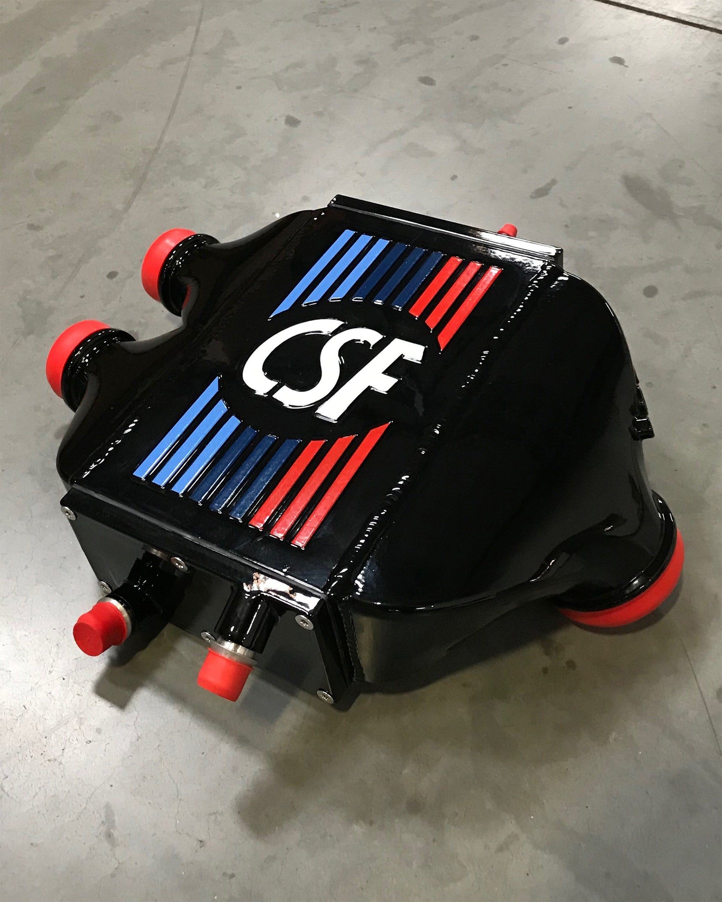 BMW F8X M3/M4/M2C Top Mount Charge Air Cooler Black