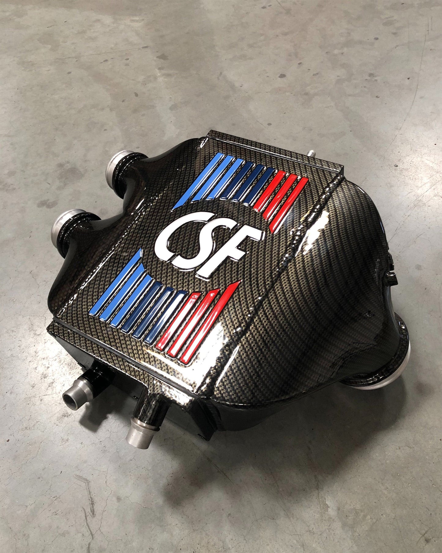BMW F8X M3/M4/M2C Top Mount Charge Air Cooler Black