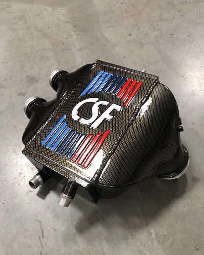 BMW F8X M3/M4/M2C Top Mount Charge Air Cooler Black