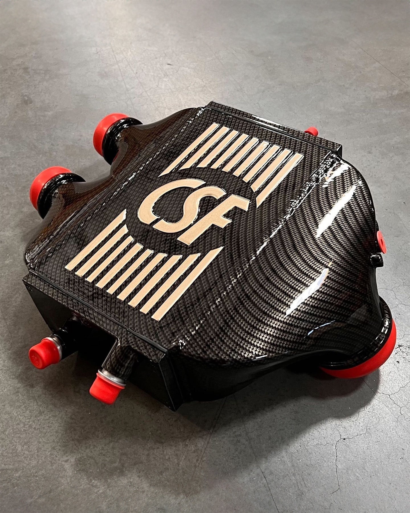 BMW F8X M3/M4/M2C Top Mount Charge Air Cooler Black