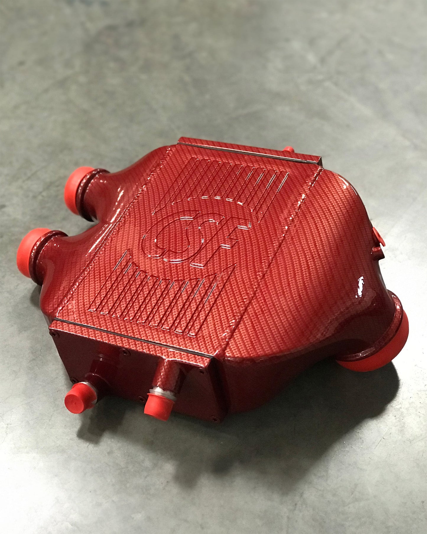 BMW F8X M3/M4/M2C Top Mount Charge Air Cooler Raw