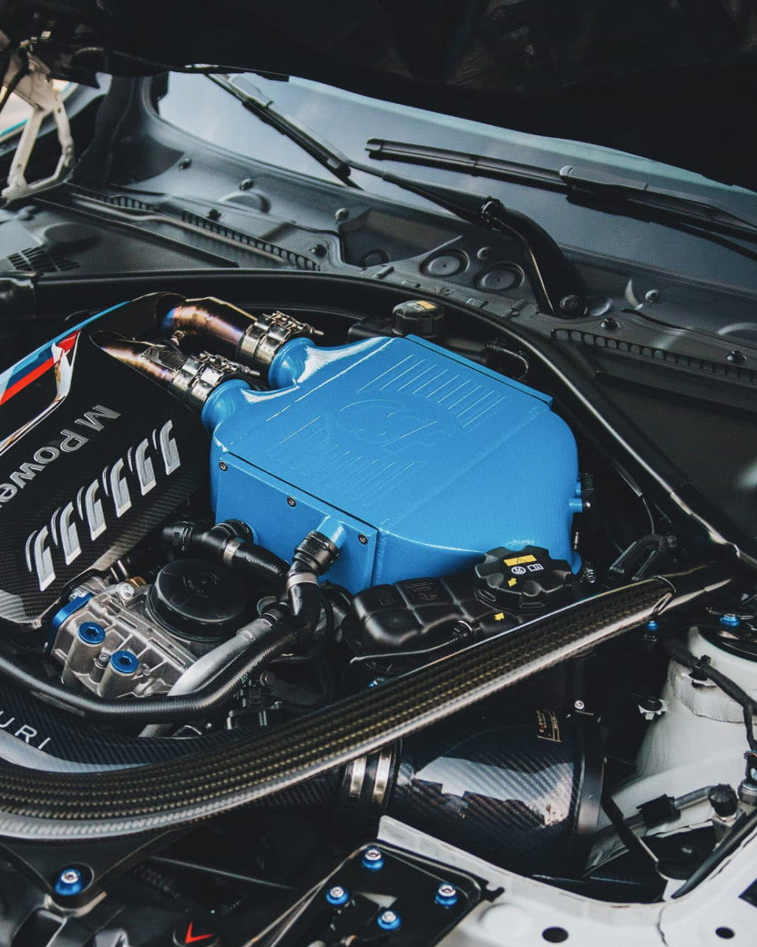 BMW F8X M3/M4/M2C Top Mount Charge Air Cooler Raw