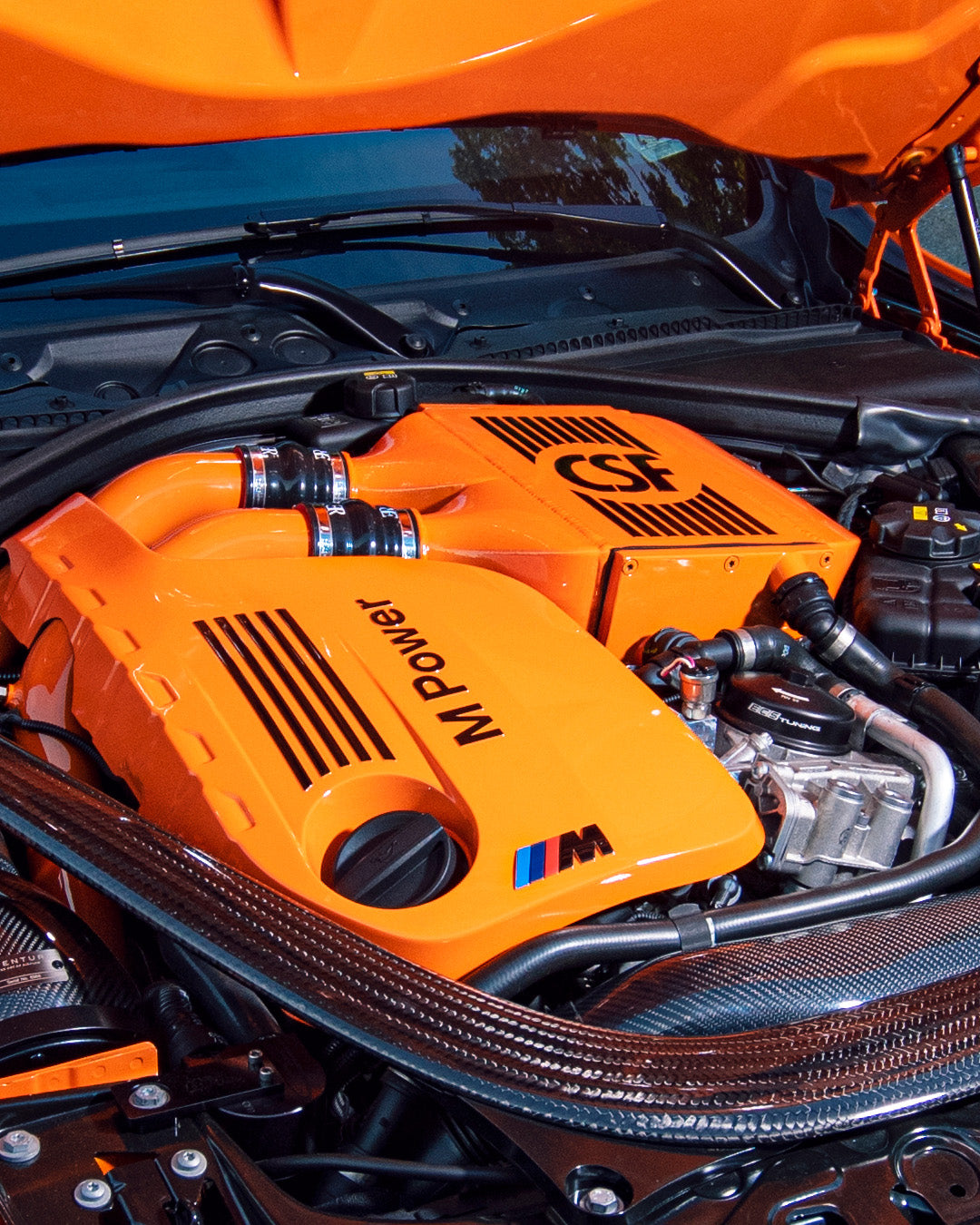 BMW F8X M3/M4/M2C Top Mount Charge Air Cooler Raw