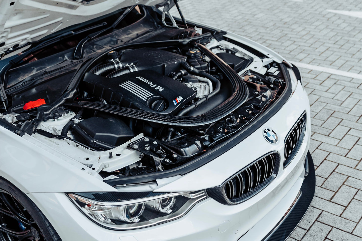 BMW F8X M3/M4/M2C Top Mount Charge Air Cooler Black