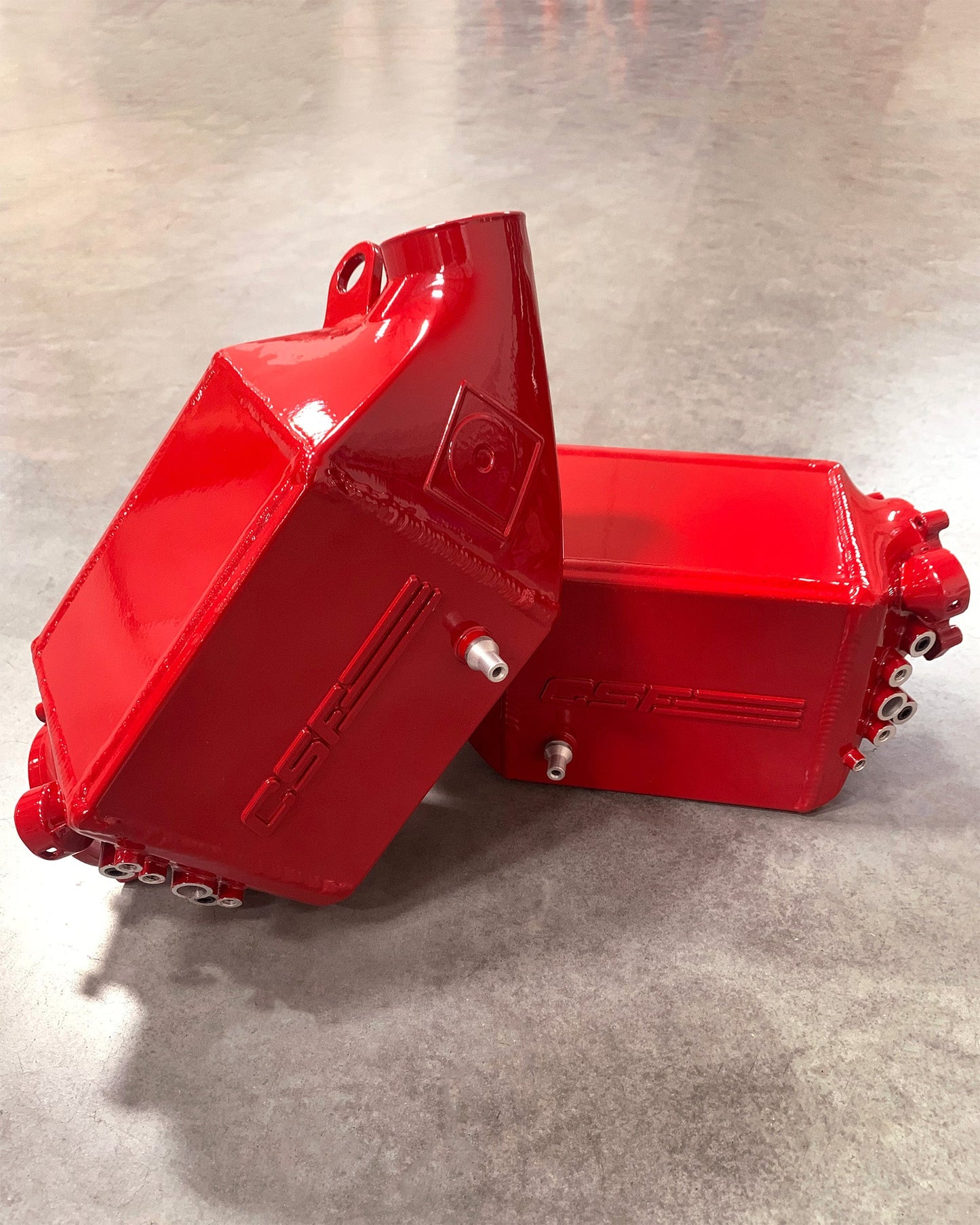 BMW F1X M5/M6 Twin Charge Air Cooler Set Black