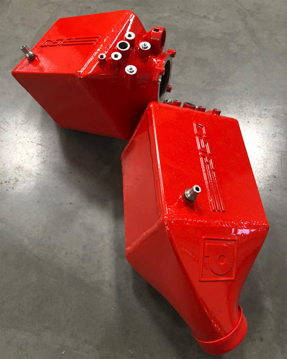 BMW F1X M5/M6 Twin Charge Air Cooler Set Black