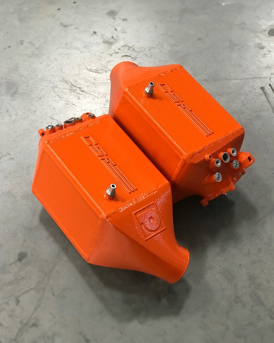 BMW F1X M5/M6 Twin Charge Air Cooler Set Black