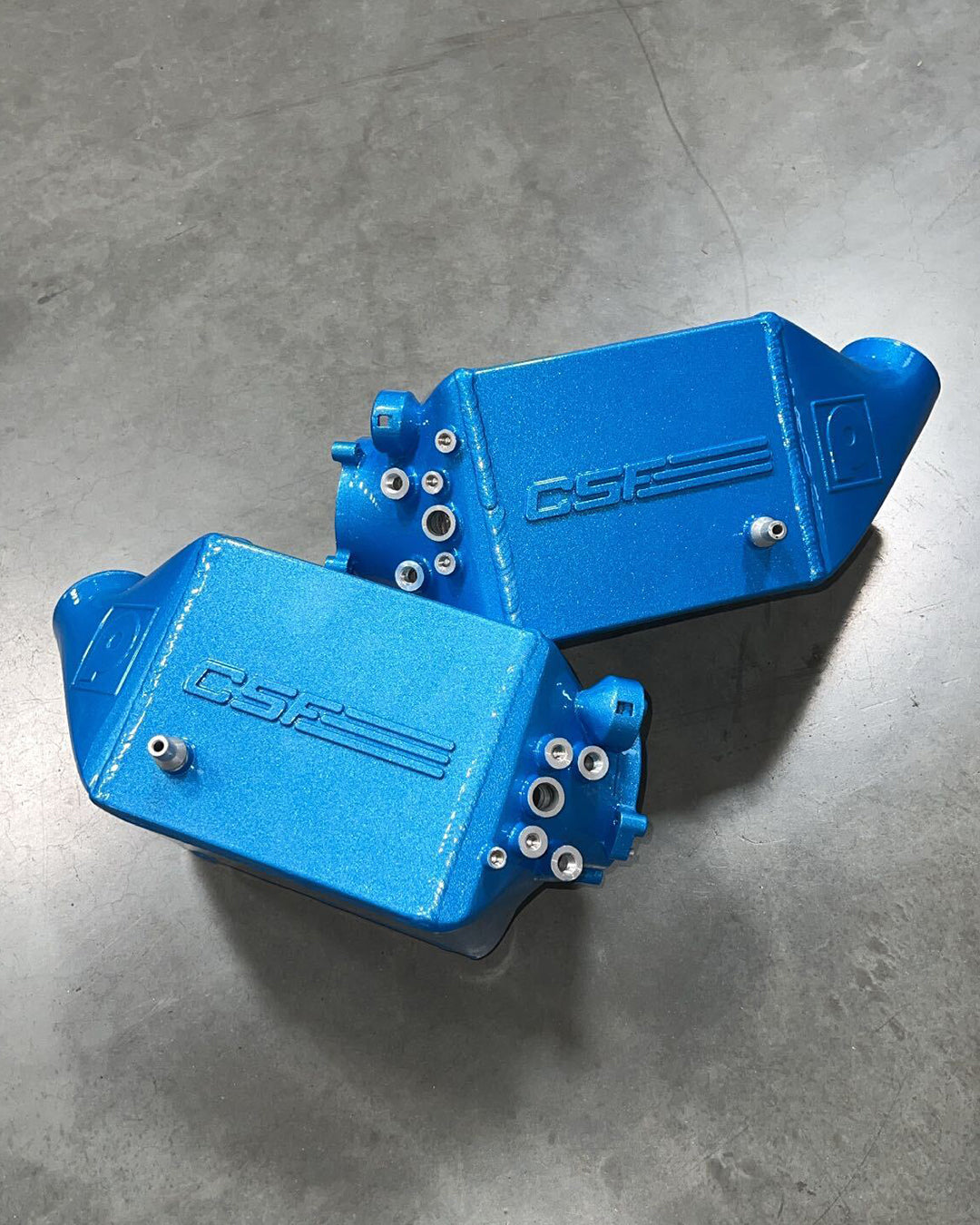 BMW F1X M5/M6 Twin Charge Air Cooler Set Black