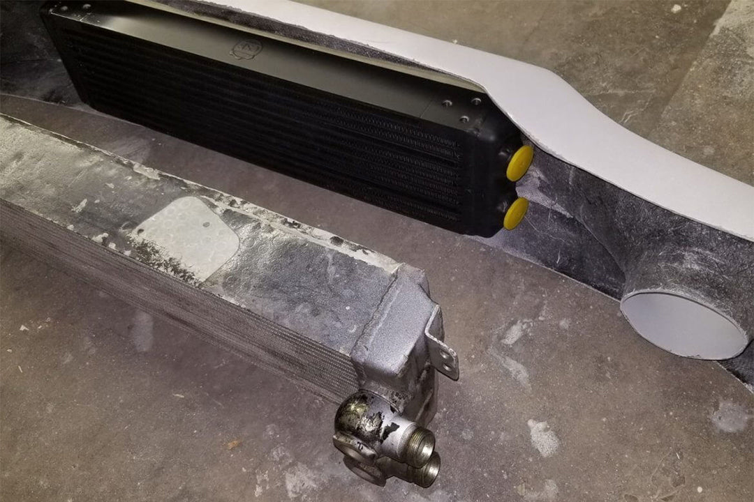 Porsche 911 Dual-Pass Oil Cooler RS Style 24"x5.75"x2.16"