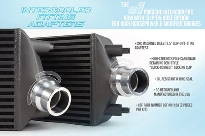 Porsche 911 Turbo 991 Twin Intercooler Set